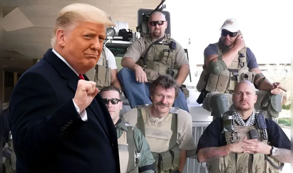 Cuatro miembros de Blackwater fueron condenados a prisión por asesinar en Iraq. Foto: Composición LR/AFP/Robert Young Pelton