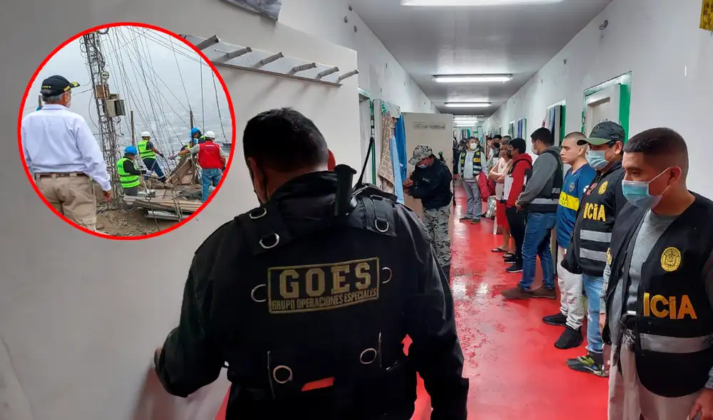 Mininter dispone de operativos simultáneos en diversos penales del país. Foto: composición de Ariana Espinoza/La República