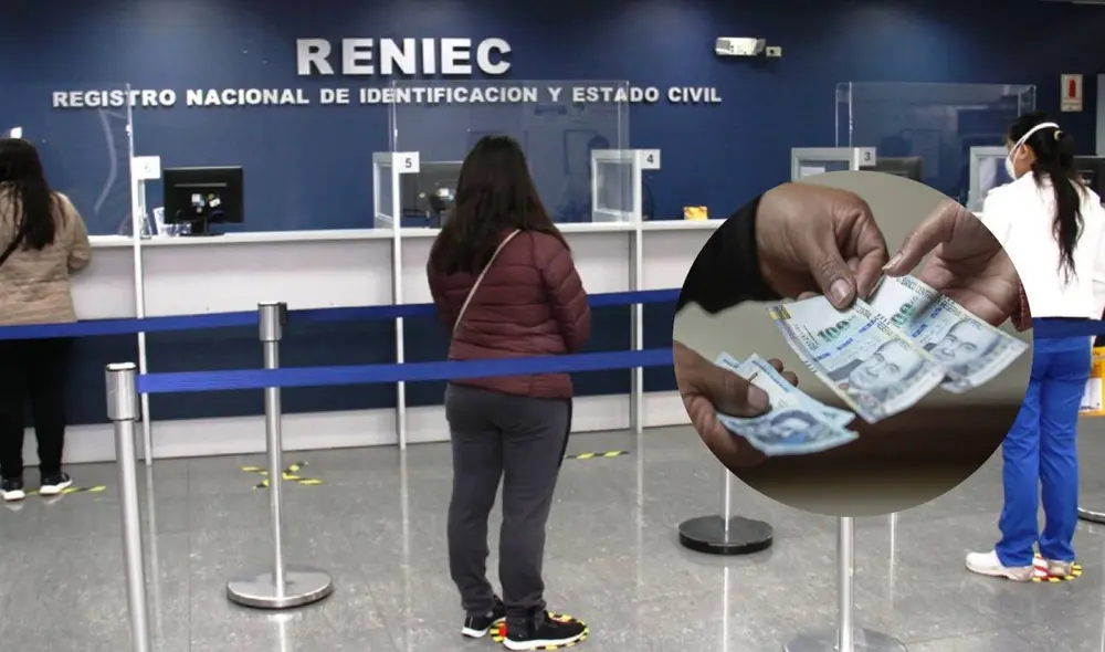 Peruanos pueden solicitar la devolución del pago para algún trámite hecho en Reniec. Foto: Composición LR/Andina.