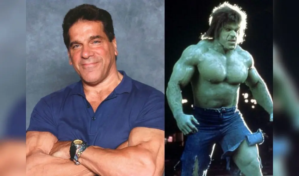 Lou Ferrigno. Imagen: Difusión.