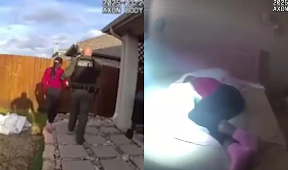 Dos oficiales de Texas arriesgaron sus vidas para rescatar a dos menores atrapadas en un incendio, logrando salvarlas sin que resultaran heridas.