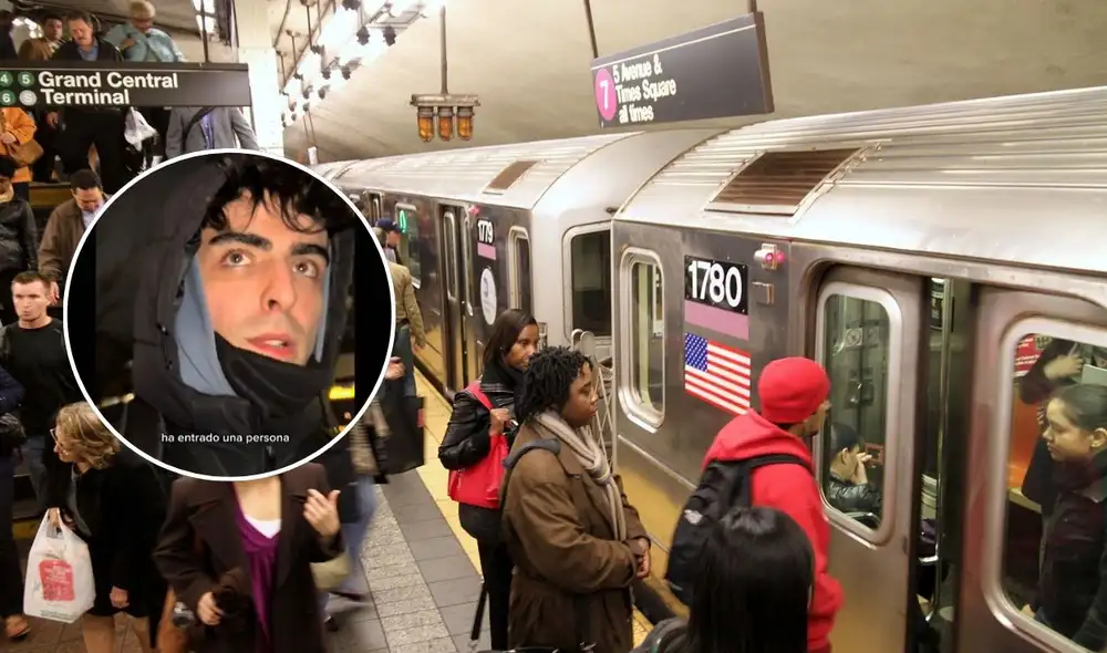 Español vivió una aterradora experiencia en el metro de Nueva York, donde enfrentó una situación de inseguridad que calificó como la peor de su vida. Español vivió una aterradora experiencia en el metro de Nueva York, donde enfrentó una situación de inseguridad que calificó como la peor de su vida.