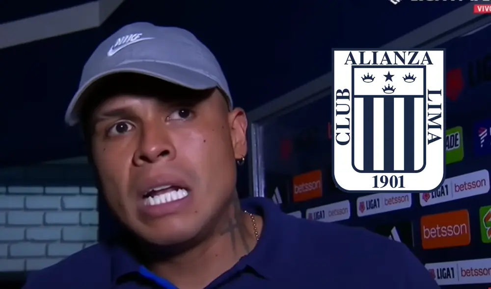 Angelo Campos fue titular en la derrota de Alianza Lima ante ADT. Foto: composición LR/captura de L1 Max