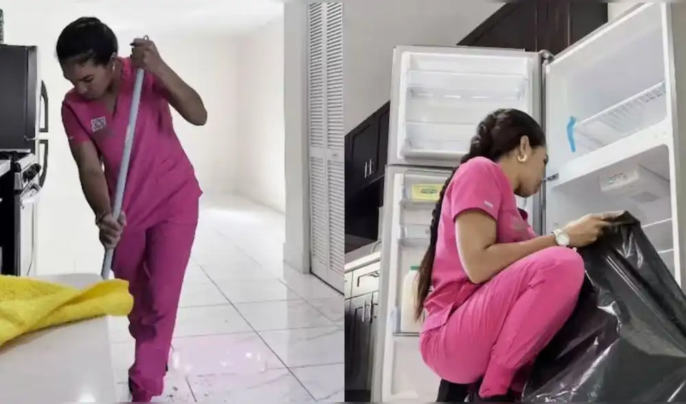 "Yo tengo otra casa de US$120 que me pagan a la quincena y es una casa de un cuarto con un baño también", expuso. Foto composición LR/TikTok de Maylen. "Yo tengo otra casa de US$120 que me pagan a la quincena y es una casa de un cuarto con un baño también", expuso. Foto composición LR/TikTok de Maylen.