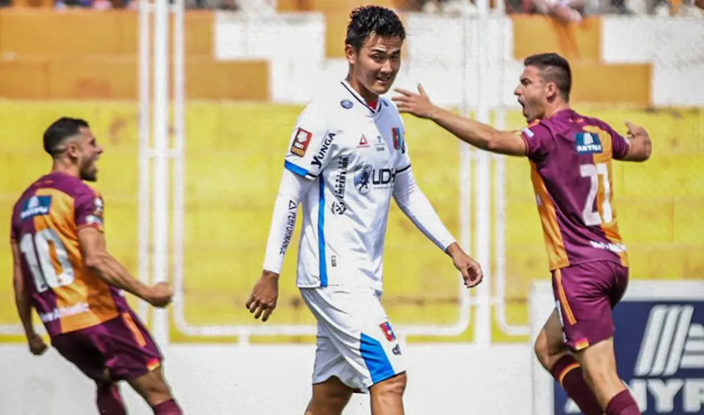 Los Chankas le ganó a Alianza Universidad en los minutos del tiempo añadido. Foto: Liga 1