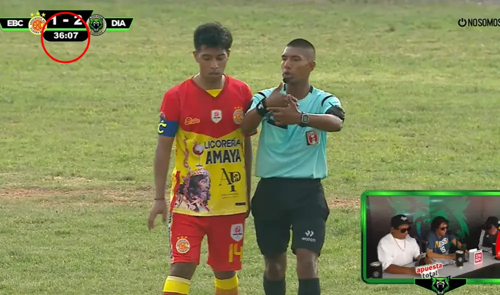 Domingo Dianderas ganó su primer partido ante 2 de Mayo. Foto: captura de No Somos TV