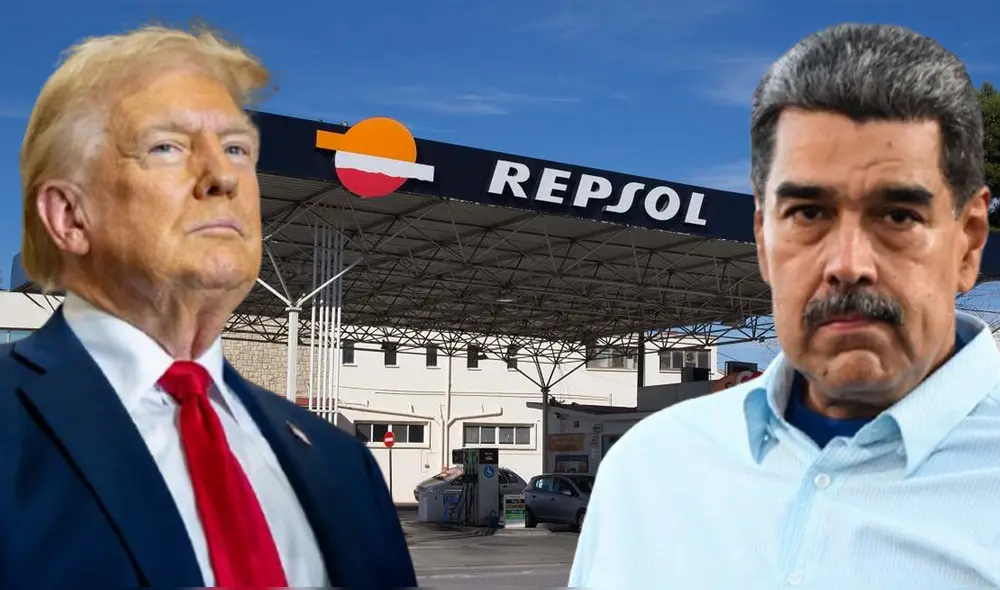 Estados Unidos anula permisos a empresas como Repsol para operar con PDVSA, incrementando presión sobre Nicolás Maduro. Foto: composición LR Estados Unidos anula permisos a empresas como Repsol para operar con PDVSA, incrementando presión sobre Nicolás Maduro. Foto: composición LR