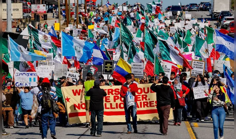 La Constitución de Estados Unidos también protege los derechos de los inmigrantes. Foto: El País