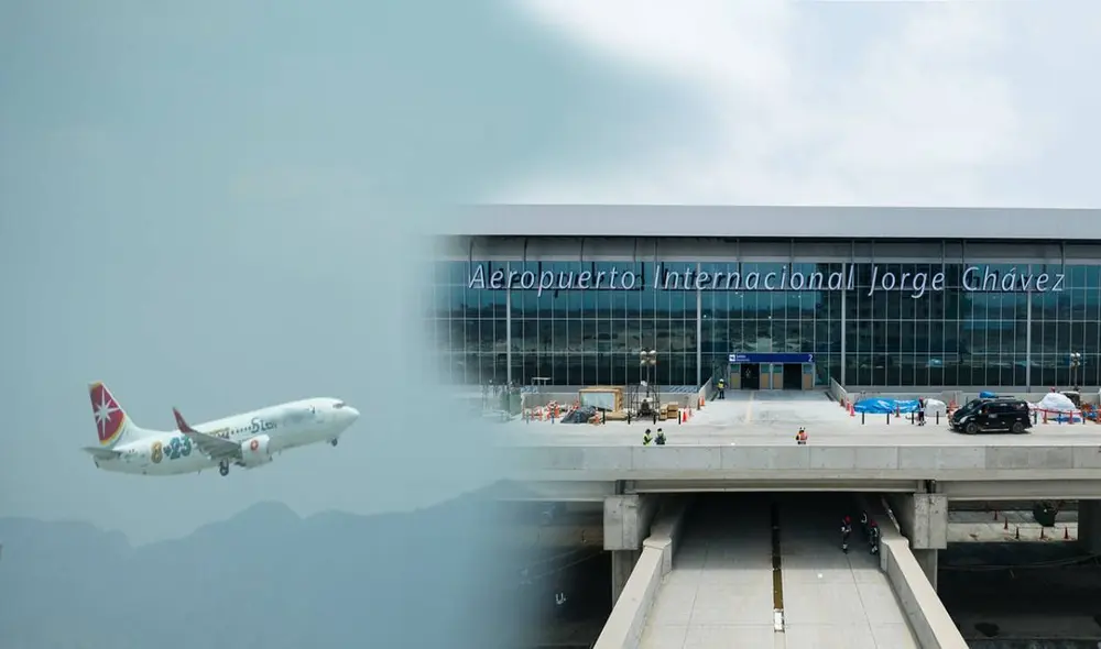 Nuevo Aeropuerto Jorge Chávez iniciarán operaciones en vuelos de prueba. Foto: Composición LR/Andina.