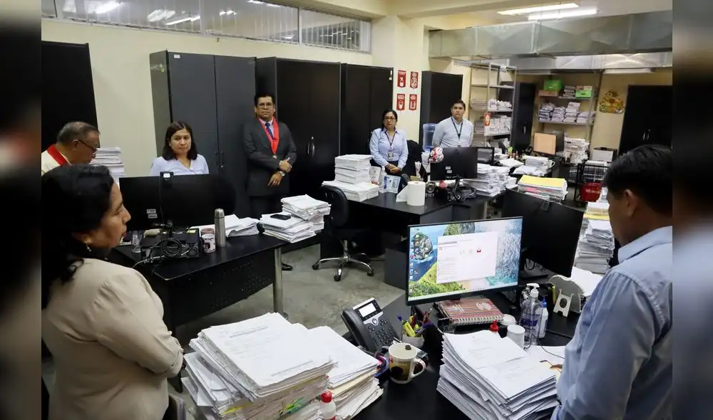 Los funcionarios propusieron dotar de equipos de apoyo a la Sala Laboral Transitoria y realizar un estudio para redistribuir ambientes en las salas.