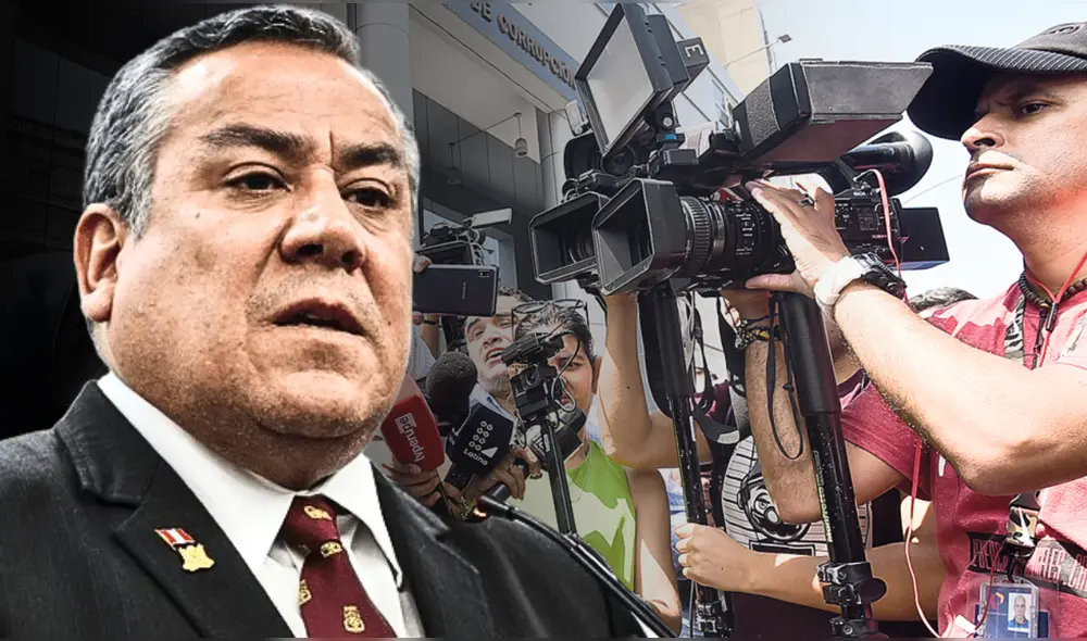 Adrianzén enfatizó que el objetivo de la medida es "asegurar que la ciudadanía reciba información sobre las medidas de seguridad en estados de emergencia", y no interferir en el trabajo de la prensa. | Composición LR.