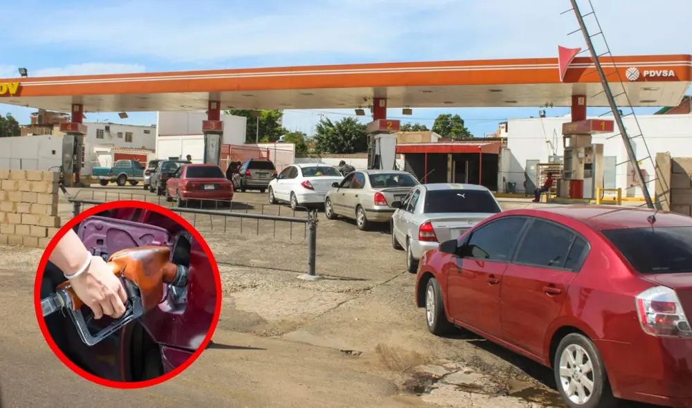 La gasolina subsidiada en Venezuela se distribuye tomando en cuenta el número terminal de placa de los vehículos. Foto: composiciónLR/Naguara/Notitarde La gasolina subsidiada en Venezuela se distribuye tomando en cuenta el número terminal de placa de los vehículos. Foto: composiciónLR/Naguara/Notitarde