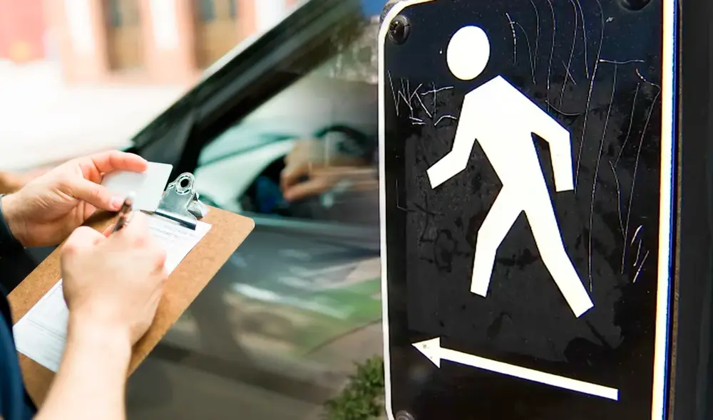 En California, una ley obliga a los conductores a estacionar lejos de los cruces peatonales. Foto: Composición LR