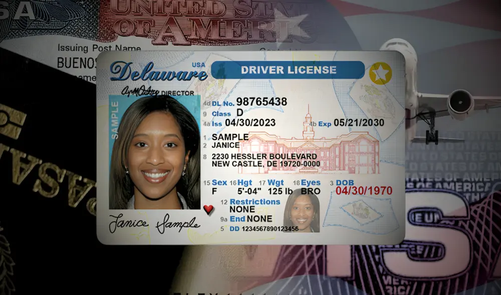 La Real ID será requerida para volar dentro de Estados Unidos o ingresar a edificios federales. Foto: composición LR/difusión