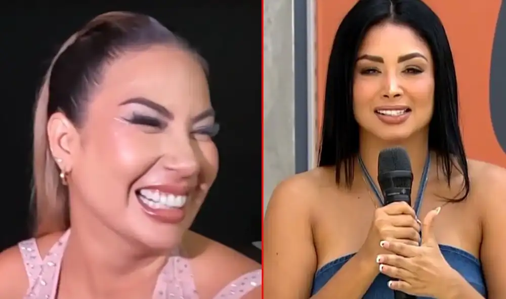 Pamela López es consultada por Pamela Franco. Foto: América hoy Pamela López es consultada por Pamela Franco. Foto: América hoy