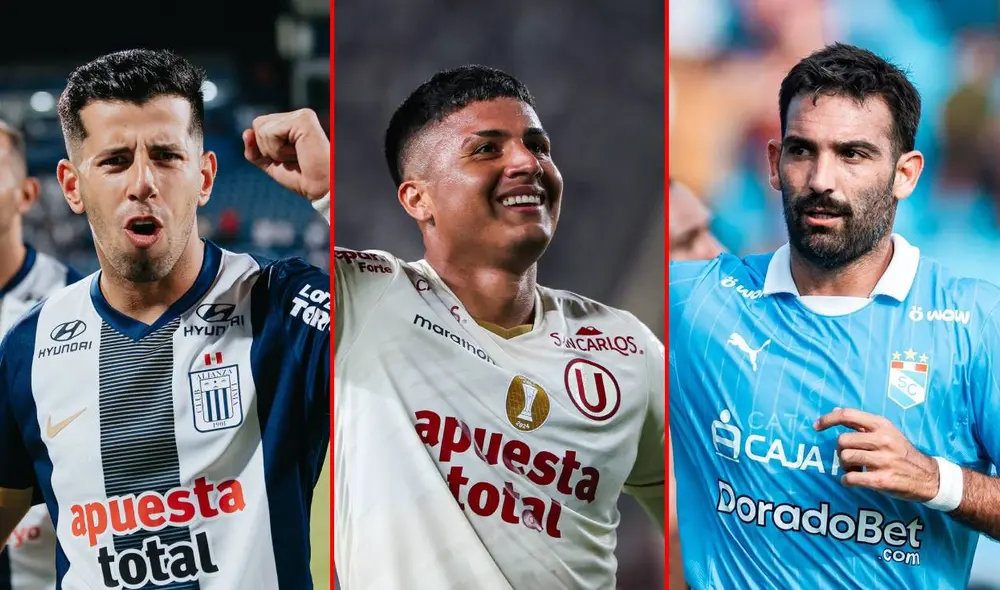 Los ‘íntimos’ avanzaron a fase de grupos desde la instancia previa, mientras que la ‘U’ y Cristal lo hicieron por el acumulado del 2024. Foto: composición LR/Alianza Lima/Universitario/Sporting Cristal