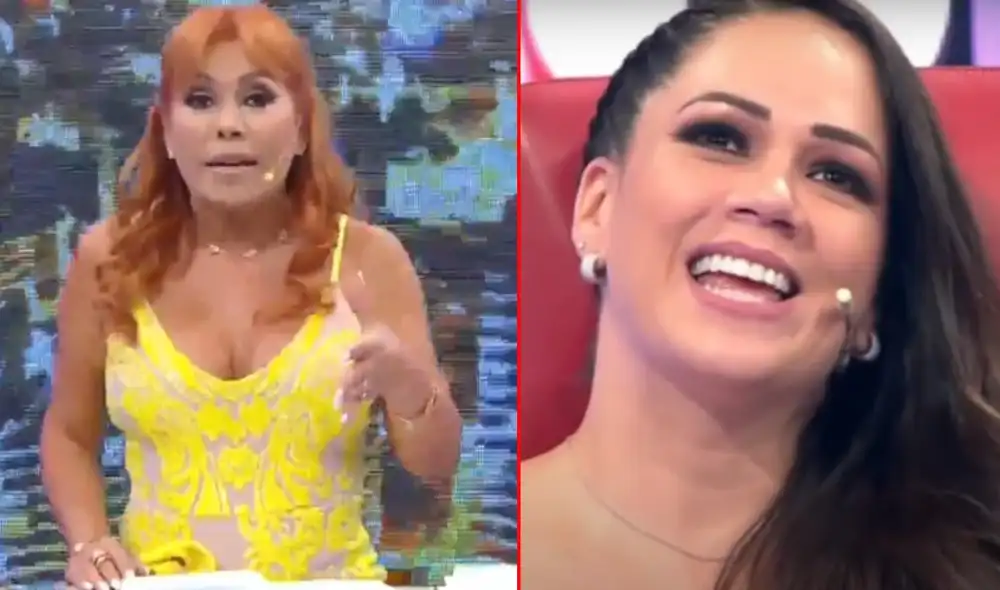 Magaly Medina envía contundente dardo a Melissa Klug. Foto: YouTube