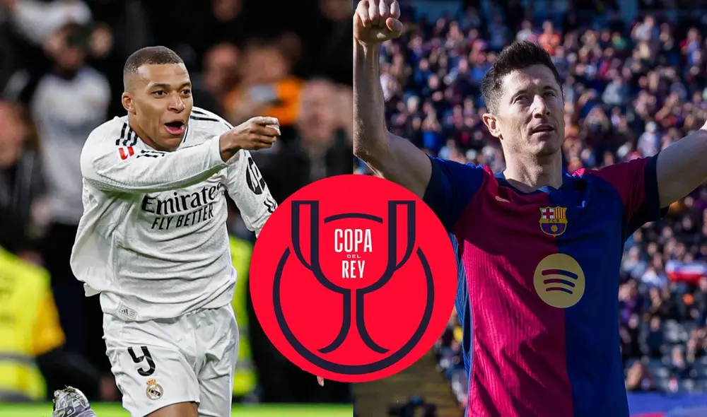 Real Madrid enfrenta a Real Sociedad en la vuelta de las semifinales de la Copa del Rey, mientras que Barcelona visita a Atlético de Madrid. Foto: composición LR/Real Madrid/Barcelona Real Madrid enfrenta a Real Sociedad en la vuelta de las semifinales de la Copa del Rey, mientras que Barcelona visita a Atlético de Madrid. Foto: composición LR/Real Madrid/Barcelona