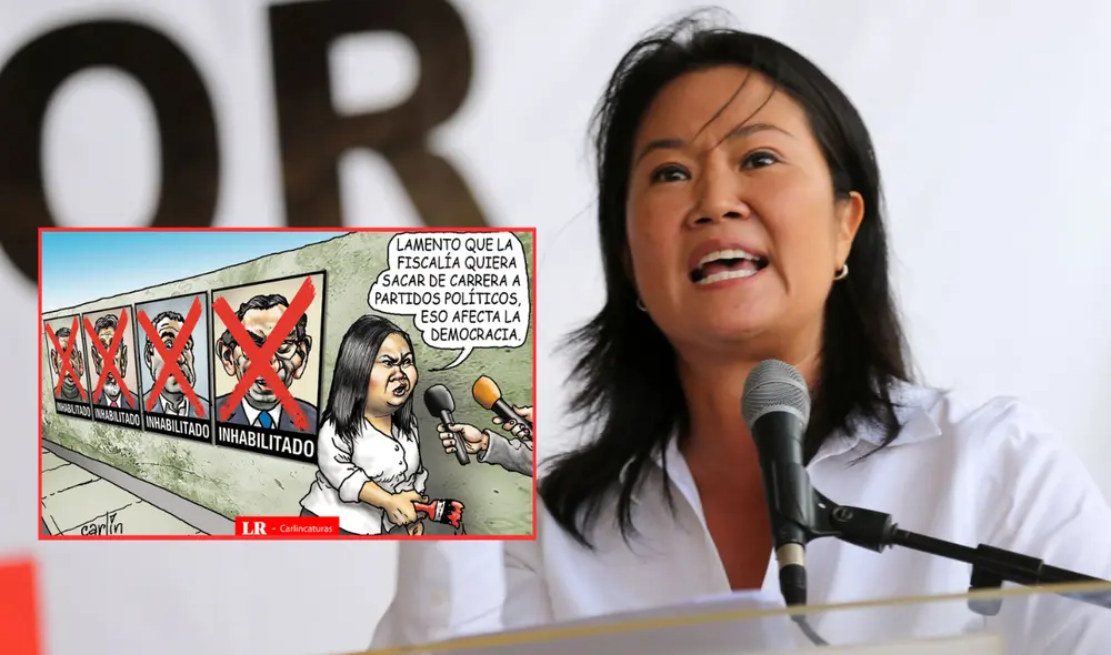 Keiko Fujimori y su equipo cuestionan la denuncia en su contra admitida por la Fiscalía. Foto: composición LR Keiko Fujimori y su equipo cuestionan la denuncia en su contra admitida por la Fiscalía. Foto: composición LR