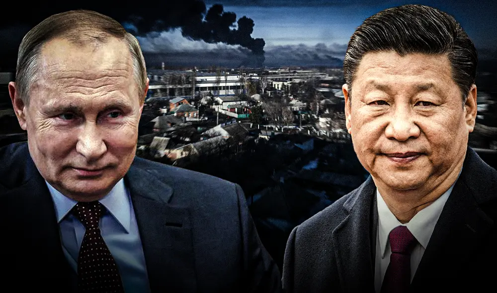 El apoyo de China a Rusia está motivado principalmente por intereses económicos y estratégicos. Foto: composición LR/EFE/AFP El apoyo de China a Rusia está motivado principalmente por intereses económicos y estratégicos. Foto: composición LR/EFE/AFP