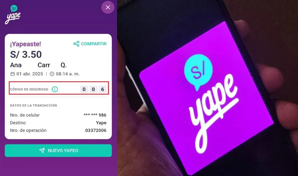Yape implementa nueva función en 2025. Foto: Composición LR/Yape.