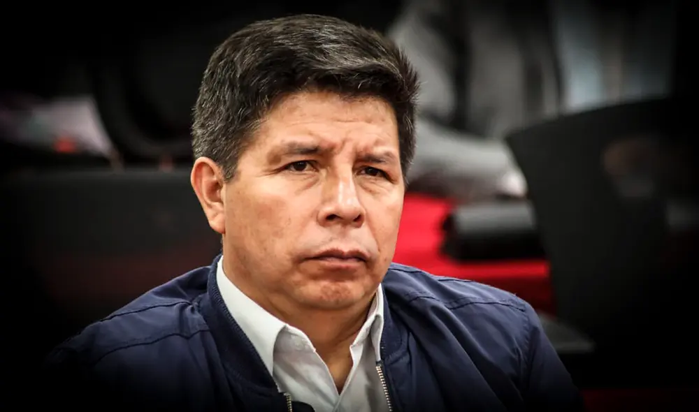 Pedro Castillo en la décimo segunda audiencia en su contra. Foto: Poder Judicial Pedro Castillo en la décimo segunda audiencia en su contra. Foto: Poder Judicial