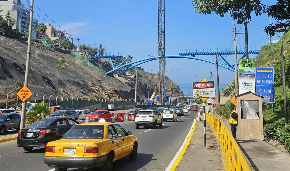 Reapertura de la Bajada de Armendáriz en Miraflores tras obras del Corredor Turístico. Foto: Silvana Quiñonez/LR