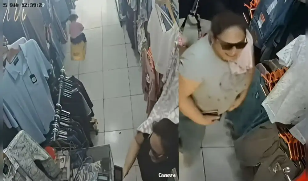 Mujer estafó a su casera con Yape falso y se llevó diversas prendas en SMP. Foto: Composición LR/Captura de pantalla de Youtube de ATV Noticias