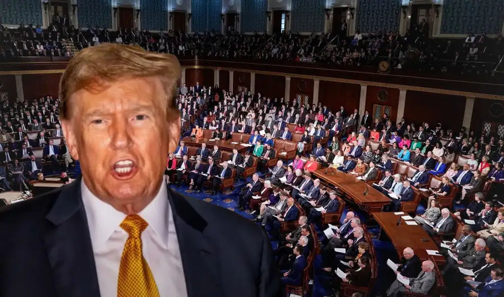 Para que Donald Trump pueda postularse a la presidencia una tercera vez, necesitará la aprobación de dos tercios de la Cámara de Representantes y del Senado. Foto: composición LR/EFE. Para que Donald Trump pueda postularse a la presidencia una tercera vez, necesitará la aprobación de dos tercios de la Cámara de Representantes y del Senado. Foto: composición LR/EFE.
