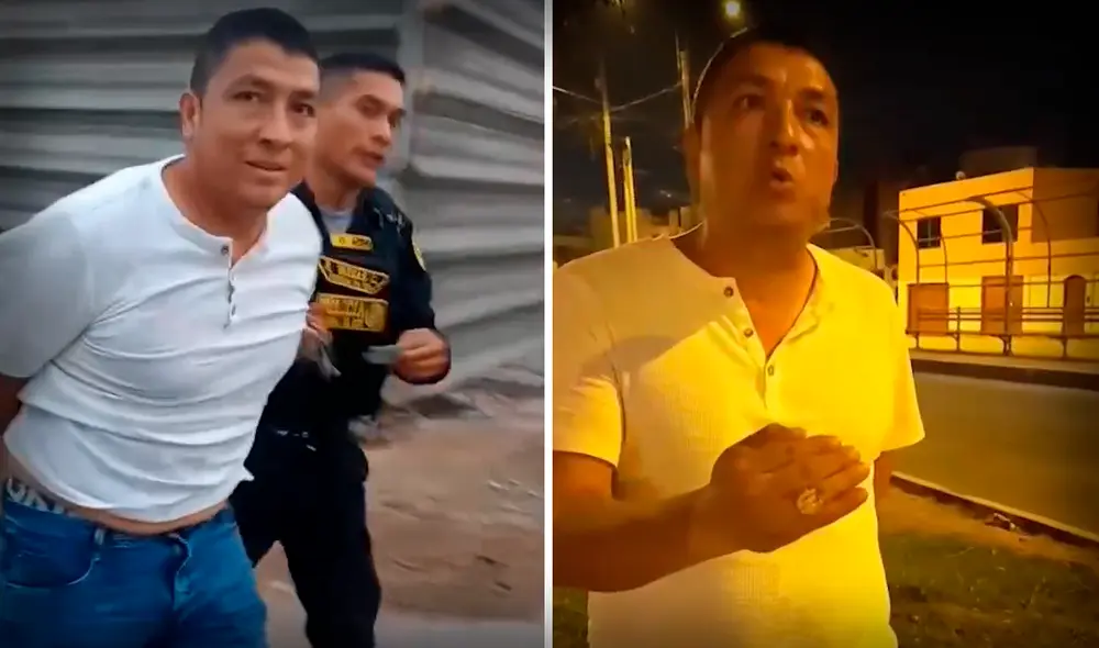 Agentes policiales encontraron que comandante tenía su licencia vencida desde 2024. Foto: composición LR/captura de pantalla.