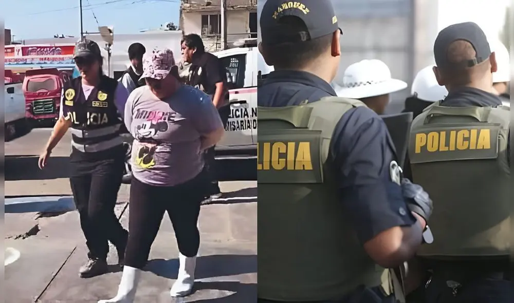 Mujer fue sentenciada a prisión preventiva en Arequipa por extorsionar a pescador y amenazarlo con matar a su familia. Foto: Composición LR/CDN