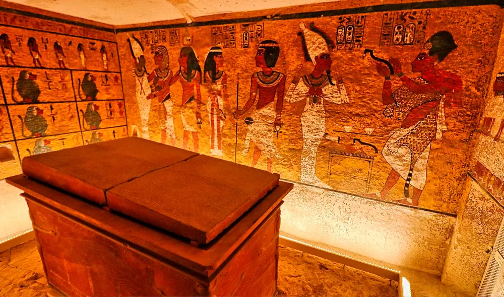 Descubren evidencia de que un rito conocido como el "Despertar de Osiris" se realizó en la cámara funeraria de Tutankamón. Foto: Shutterstock Descubren evidencia de que un rito conocido como el "Despertar de Osiris" se realizó en la cámara funeraria de Tutankamón. Foto: Shutterstock