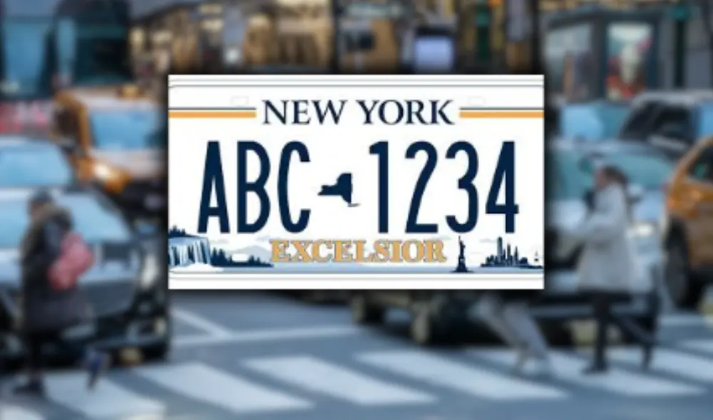 El alcalde Eric Adams ha enfocado sus esfuerzos en combatir los "autos fantasma", vehículos que tienen placas alteradas y que logran eludir radares y sanciones. Foto: composición LR/EFE El alcalde Eric Adams ha enfocado sus esfuerzos en combatir los "autos fantasma", vehículos que tienen placas alteradas y que logran eludir radares y sanciones. Foto: composición LR/EFE