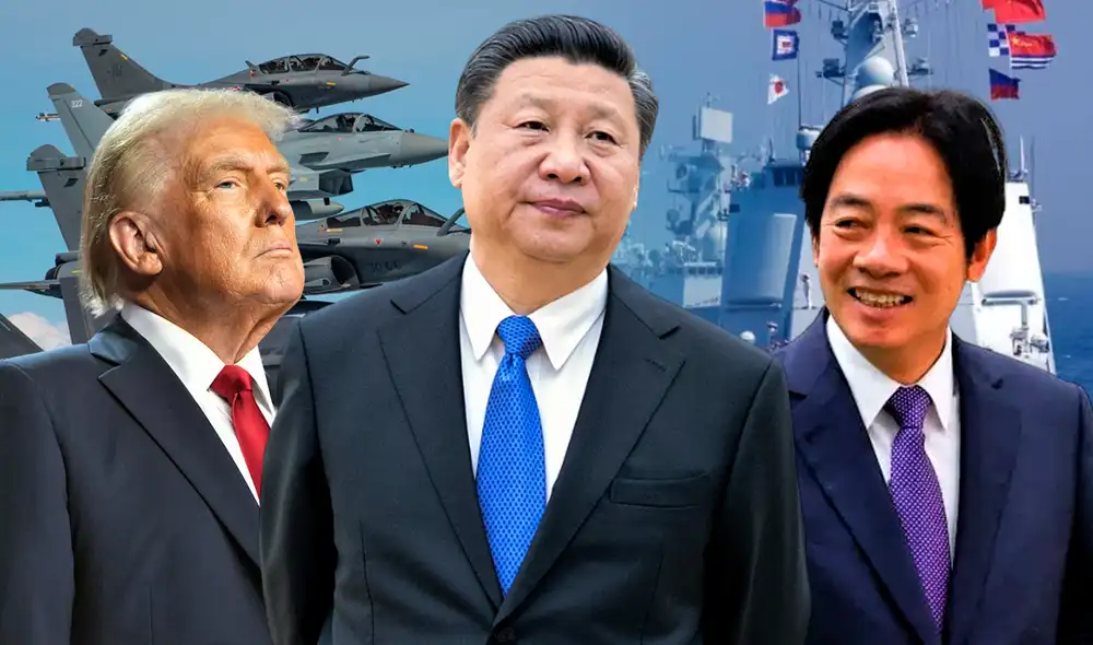 China realizó nuevos ejercicios de “bloqueo” y “asedio” contra “objetivos marítimos”, con el fin de “poner a prueba” a sus tropas, según precisó la UE. Foto: Composición LR.