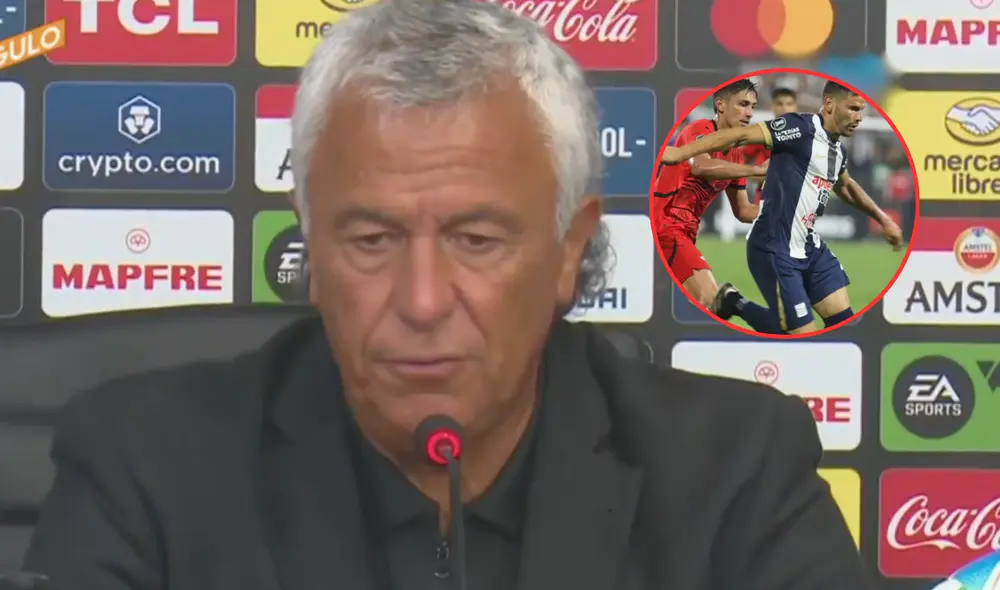 El DT de Alianza Lima se refirió sobre la derrota del equipo peruano ante Libertad en la Copa Libertadores. Foto: Composición LR
