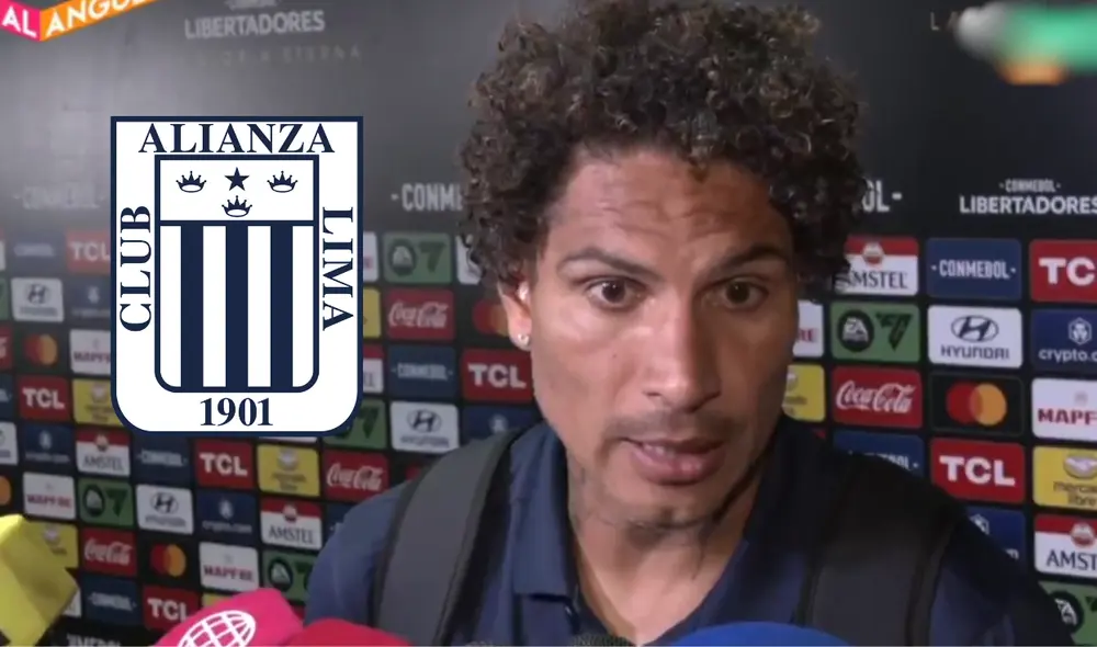 Paolo Guerrero se pronunció tras la derrota de Alianza Lima ante Libertad en la Copa Libertadores. Foto: Composición LR/Captura de Movistar Deportes Paolo Guerrero se pronunció tras la derrota de Alianza Lima ante Libertad en la Copa Libertadores. Foto: Composición LR/Captura de Movistar Deportes