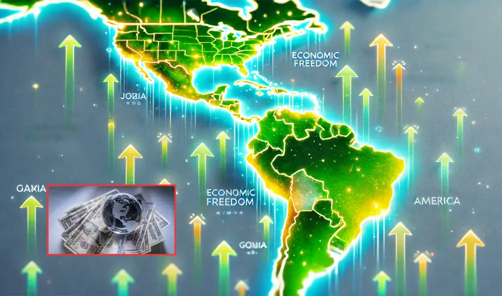 El reciente ranking elaborado anualmente por Heritage destaca a Chile y Uruguay como los líderes en el sector de la libertad económica. Foto: composición LR/chatgpt/Instituto de Libertad Económica para Puerto Rico