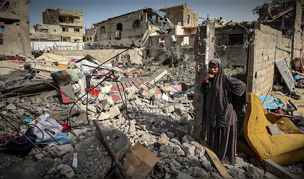 Médicos Sin Fronteras denunció el bloqueo humanitario como un "mortífero asedio", mientras la comunidad internacional critica el aumento de la agresión militar israelí en la región. Foto: AFP