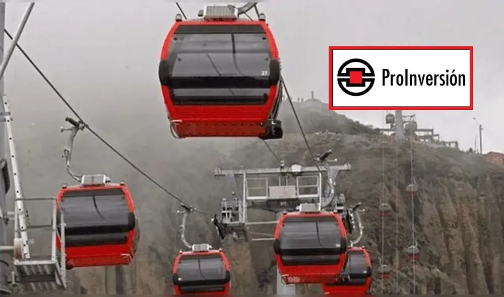 ATU responde que con ProInversión relanzará los teleféricos de Lima.