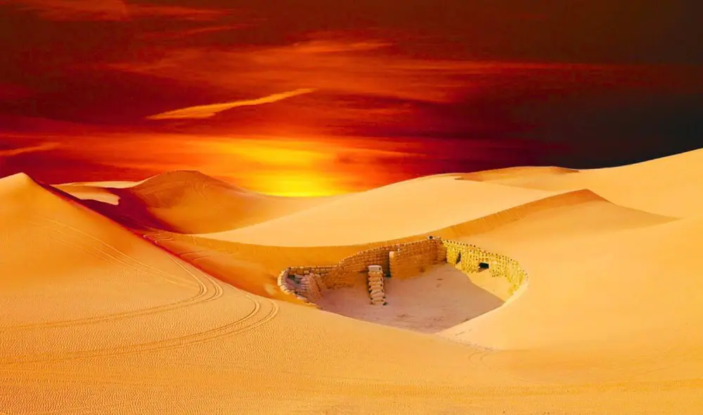 Descubren oasis en el caluroso desierto de Arabia Saudita. Foto: CNN