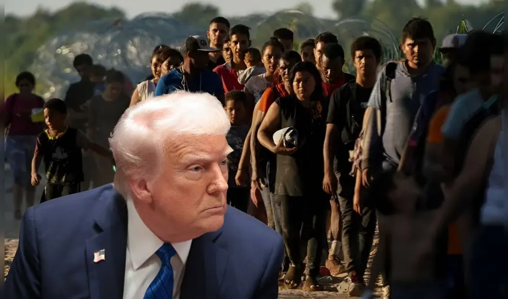 Inmigrantes en Estados Unidos tendrán fecha límite para registrarse en USCIS tras la orden de Donald Trump. Foto: Composición LR/AFP/CNN