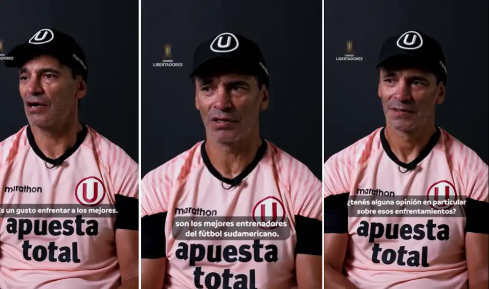 Fabián Bustos declaró sobre Alberto Gallardo y demostró su admiración hacia el argentino. Foto: composición LR/captura de pantalla de Conmebol Fabián Bustos declaró sobre Alberto Gallardo y demostró su admiración hacia el argentino. Foto: composición LR/captura de pantalla de Conmebol