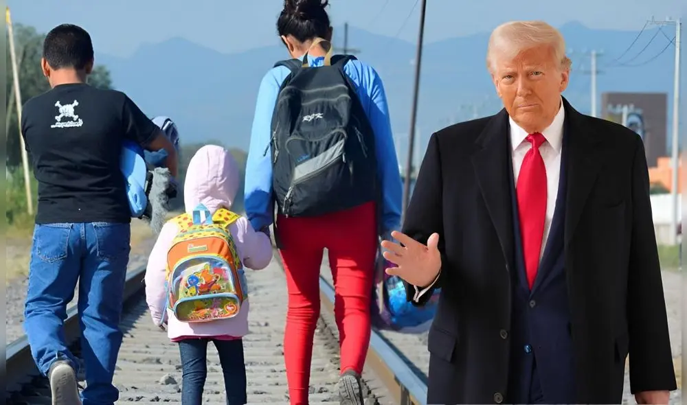 La jueza Dolly Gee falló a favor de los inmigrantes que solicitaban anular la disposición de Donald Trump. Foto: Composición LR/AFP/Unicef