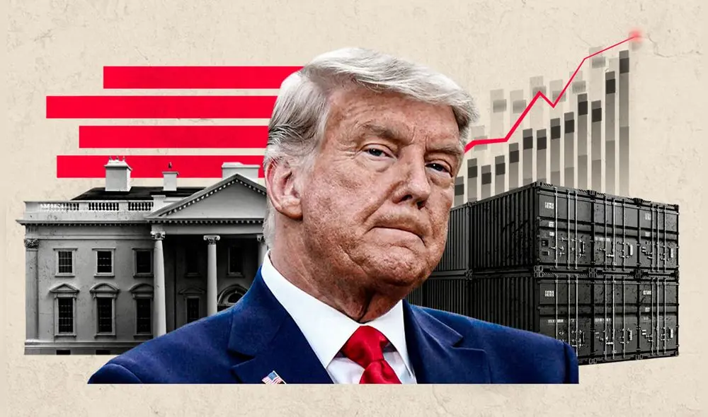 Durante el anuncio, Trump presentó una tabla indicando que la Unión Europea aplica aranceles del 39% a productos de EE.UU., mientras que China impone tarifas del 67%. Foto: Composición de Jazmin Ceras/LR/AFP Durante el anuncio, Trump presentó una tabla indicando que la Unión Europea aplica aranceles del 39% a productos de EE.UU., mientras que China impone tarifas del 67%. Foto: Composición de Jazmin Ceras/LR/AFP