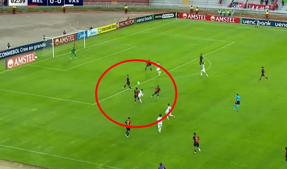 Philippe Coutinho anotó sensacional gol a favor de Vasco da Gama ante Melgar. Foto: captura/DSports