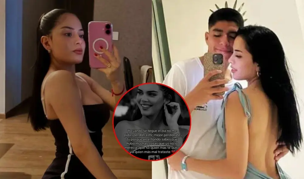 Cielo Berrios habría dejado pistas de una crisis con Piero Quispe. Foto: Composición LR/difusión