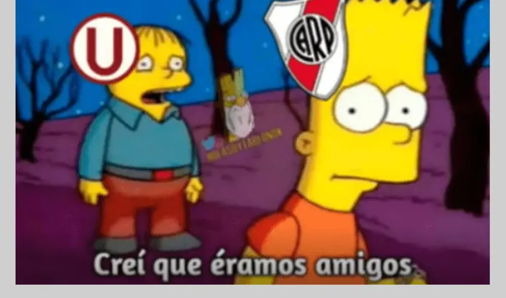 Los mejores memes de la derrota de Universitario de Deportes ante River Plate en su debut por Copa Libertadores. Foto:X Los mejores memes de la derrota de Universitario de Deportes ante River Plate en su debut por Copa Libertadores. Foto:X