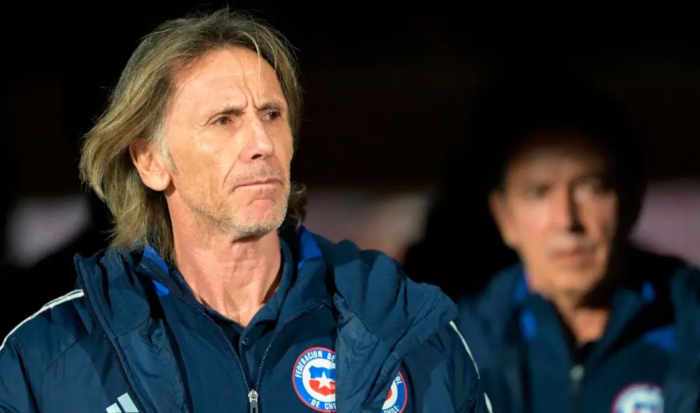Ricardo Gareca seguirá al mando de la selección chilena hasta el término de las Eliminatorias. Foto: AFP