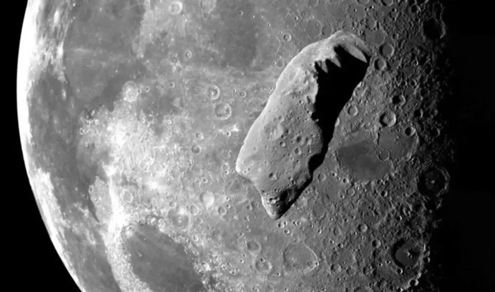 Recientes estimaciones indican que el asteroide 2024 YR4 tendría un 4% de probabilidad de impacto en la luna. Foto: Shutterstock