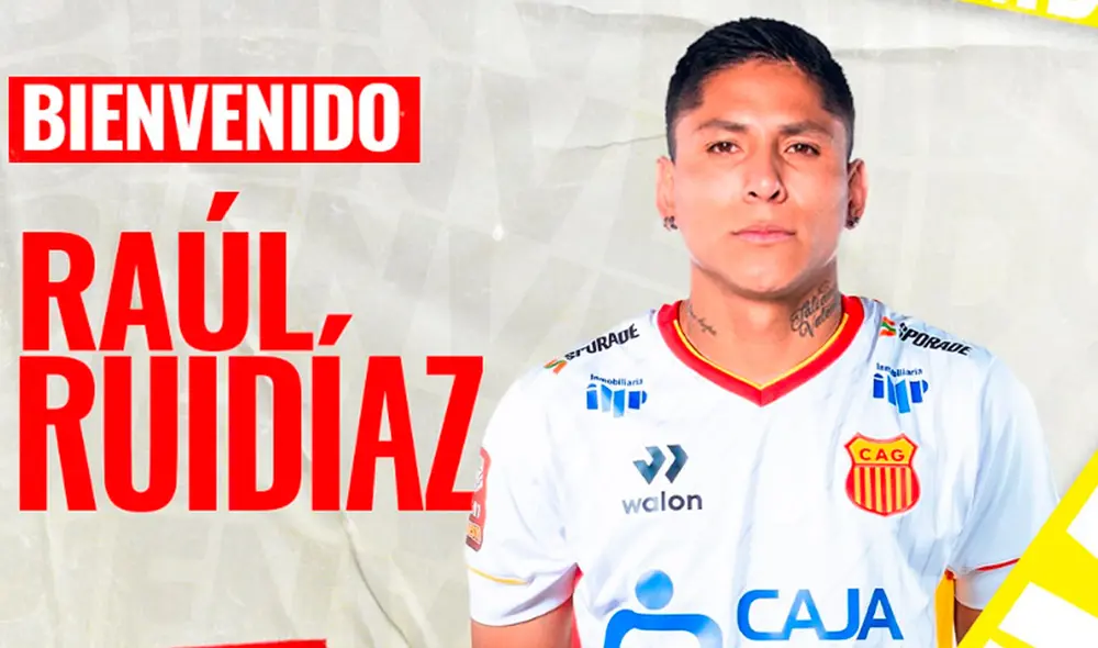 Club Atlético Grau presentó de manera oficial a Raúl Ruidíaz por todo el 2025. Foto: Atlético Grau